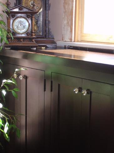Burlingame built-in cabinets