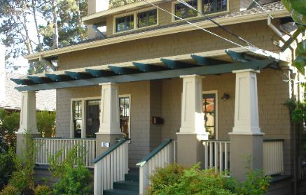 Burlingame craftsman columns