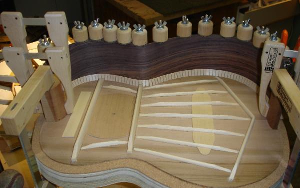 classical guitar construction