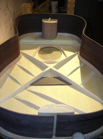 steel string guitar construction