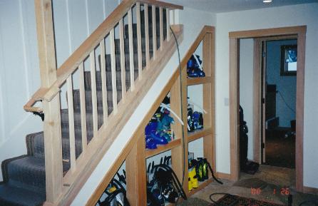 Sugar Bowl ski boot storage