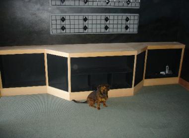Woodside bookcase and Biscuit